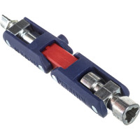 Универсальный ключ KNIPEX DoubleJoint для стандартных шкафов и систем запирания KN-001106V03