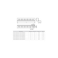 Перфорированный профиль EKF L-образный 30х30х3000мм ppl3030-3-2