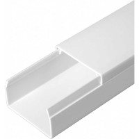 Кабельный канал EKF 40x25 белый 12 шт по 2 м kk-40-25