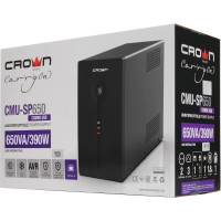 Источник бесперебойного питания CROWN CMU-SP650COMBO USB CM000003094