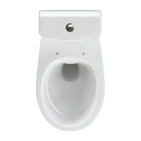 Унитаз-компакт Cersanit Nature безободковый, горизонтальный выпуск, 2 режима, сиденье DP, Soft Close, Clip up 447639