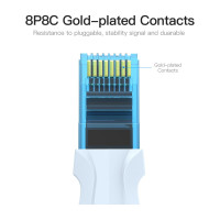 Прямой патч-корд VENTION UTP cat.6, RJ45 - 2м. Серый IBEHH