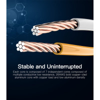 Прямой патч-корд VENTION UTP cat.6, RJ45 - 2м. Серый IBEHH
