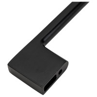 Ручка-рейлинг KERRON 224 мм, матовый черный R-3031-224 BL