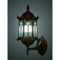 Светильник уличный TDM ELECTRIC "Ампир" 60 Вт, вверх, шагрень/бронза Е27 SQ0330-0087