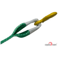 Ленточный супер усиленный трос 8 т в пакете СЕРВИС КЛЮЧ 19008