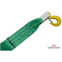 Ленточный супер усиленный трос 8 т в пакете СЕРВИС КЛЮЧ 19008