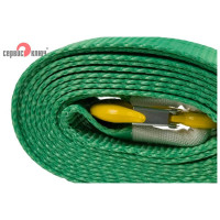 Ленточный супер усиленный трос 8 т в пакете СЕРВИС КЛЮЧ 19008