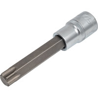 Набор головок-бит разнопрофильных Spline-Torx на планке (6 шт; 1/2") Forsage F-40918L(46632)