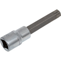 Набор головок-бит разнопрофильных Spline-Torx на планке (6 шт; 1/2") Forsage F-40918L(46632)