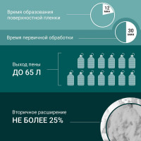 Полиуретановая профессиональная монтажная пена RUSH DONEWELL всесезонная 65 1000 мл DPP10U65