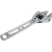 Разводной ключ Jonnesway W27AR8 облегченный, трещоточный, 0-26 мм, L-200 мм 46340