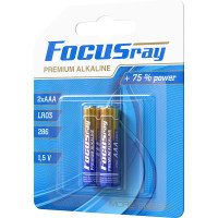 Батарейки Focusray PREMIUM ALKALINE LR03/BL2 624535