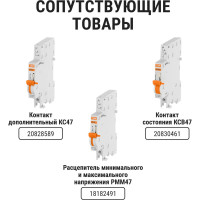 Автоматический выключатель TDM ELECTRIC ВА47-125 3Р 25А 15кА х-ка D SQ0223-0128