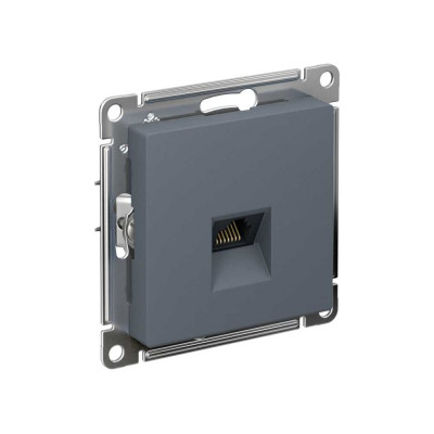 Розетка компьютерная Systeme Electric (Schneider Electric) ATLASDESIGN RJ45, ГРИФЕЛЬ ATN000783