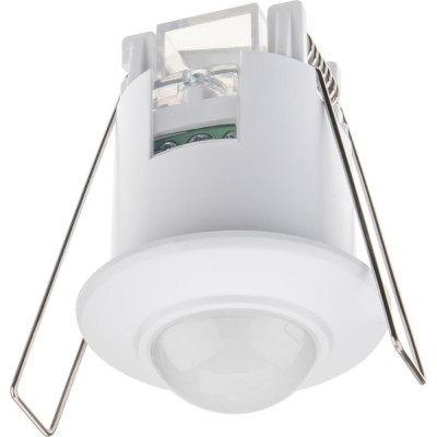 Потолочный датчик движения duwi , встраиваемый (под R39), DDV-01, 360°, 10-420с, 6м, 800Вт, IP20, белый, 25819 3