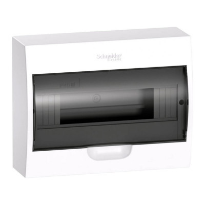 Корпус навесной с прозрачной дверцей Systeme Electric (Schneider Electric) City9 Box 1ряд/12модулей (ранее MIP12112S) EZ9E112S2SRU