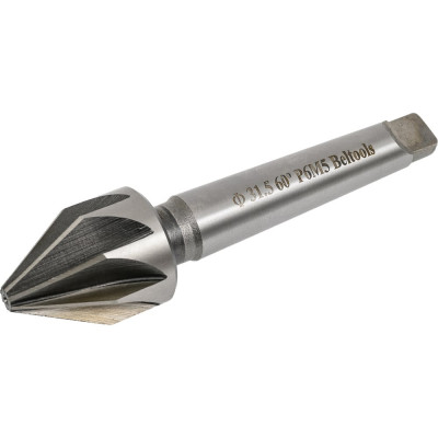 Зенковка 31,5 60 гр. Р6М5 к/хв КМ2 Z-8 ГОСТ 14953-80 dmin 7,0мм Beltools ri.108.204