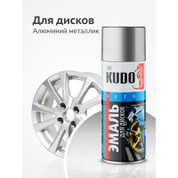 Эмаль для дисков алюминий KUDO KU-5201