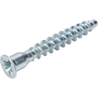 Шурупная стяжка Element 7,0x50 PZ белый цинк 50 шт 072610