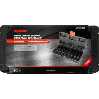 Набор головок ударных TORX (8 шт; 1/2"; 78 мм; T30-T80) AV Steel AV-725408