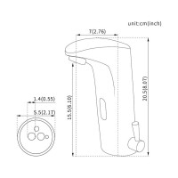 Сенсорный смеситель Savol GY8802 40103