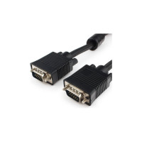 Кабель Cablexpert Premium VGA 15M/15M, 5.0м, черный CC-PPVGA-5M-B