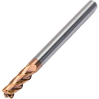 Фреза спиральная по стали Z4 (4x11x50 мм; S4 мм) ROTIS 143.0411504SL