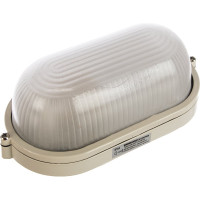 Светильник IEK НПП/НПБ, 1401, белый, овал, 60Вт, IP54, ИЭК LNPP0-1401-1-060-K01