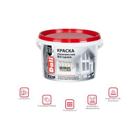 Фасадная укрывистая матовая краска DALI 2,5 л 1 43777