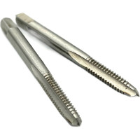 Дюймовый метчик TORNERI UNC 1/4" 20 нитей Р6М5 комплект из 2-х штук 035368