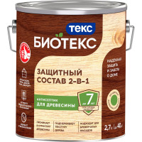 Биоантисептик Текс классик универсал бесцветный 2,7 л защ. состав 2 в 1 700008162