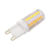 Лампа Uniel, LED-JCD-5W/4000K/G9/CL, GLZ09TR, светодиодная, прозрачная, UL-00006749