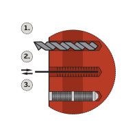 ЕВРОПАРТНЕР Сетчатая гильза для пустотелых и пористых оснований P10M 16x85 mm 20 шт. 0089 D