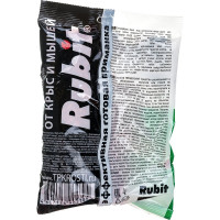Защита от грызунов Rubit зоокумарин+ гранулы, 200 г, сырный 43820