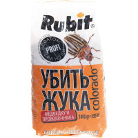 Гранулы от колорадского жука и других вредителей Rubit Рофатокс 1 кг 79784