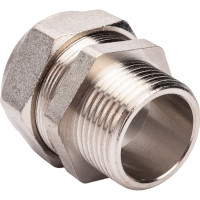 Муфта Lavita труба-нар. резьба, усиленный V/S 25х1 HP, НИКЕЛЬ