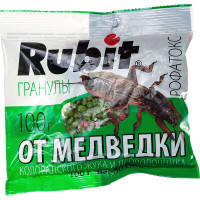 Гранулы от медведки и проволочника Rubit Рофатокс 100 г 59021