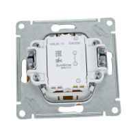 1-клавишный выключатель Systeme Electric GLOSSA 10АХ, ДЕРЕВО ДУБ GSL000511