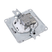 Оконечная розетка TV Systeme Electric GLOSSA 1DB, АНТРАЦИТ GSL000791