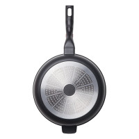 Глубокая сковорода NADOBA VILMA с антипригарным покрытием и съёмной ручкой, 28 см, 728215