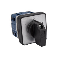 Реверсивный двухфазный переключатель полюсов Emas 1-0-2 20А, PSA020KD234S