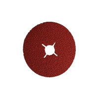 Керамический фибровый диск со шлицами XF885 (1 шт, 125х22 мм, P120) VSM 004971