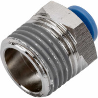 Фитинг цанговый прямой с наружной резьбой 1/2M для трубки диаметром 6 мм SHPI PC 06-R04