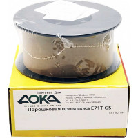 Проволока порошковая E-71T-GS (0.8 мм; 1 кг) Дока DK.5220.04098