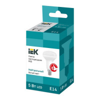Светодиодная лампа IEK ECO R50 рефлектор 5Вт 230В 4000К E14 LLE-R50-5-230-40-E14