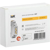 Реле фаз IEK ORF 06. 3фазы 220-460В AC ORF-06-220-460VAC
