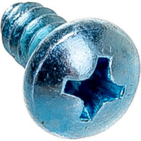 Самонарезающий шуруп с цилиндр. головкой, сферой ЕВРОПАРТНЕР DIN 7981 Zn 4,8х13 15шт 15 1034 1