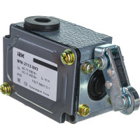 Концевой выключатель IEK ВПК-2112-БУ2, рычаг с роликом, IP65 KV-1-2112-1