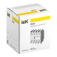 Приставка IEK ПКИ-13 дополнительные контакты 1з+3р KPK10-13